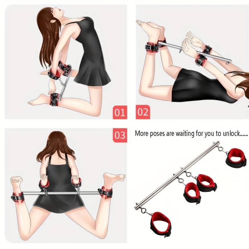 Stainless Steel BDSM Bondage Set